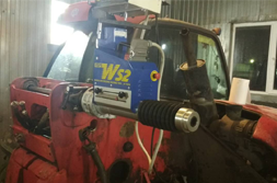 Восстановление соосных отверстий на погрузчике Manitou